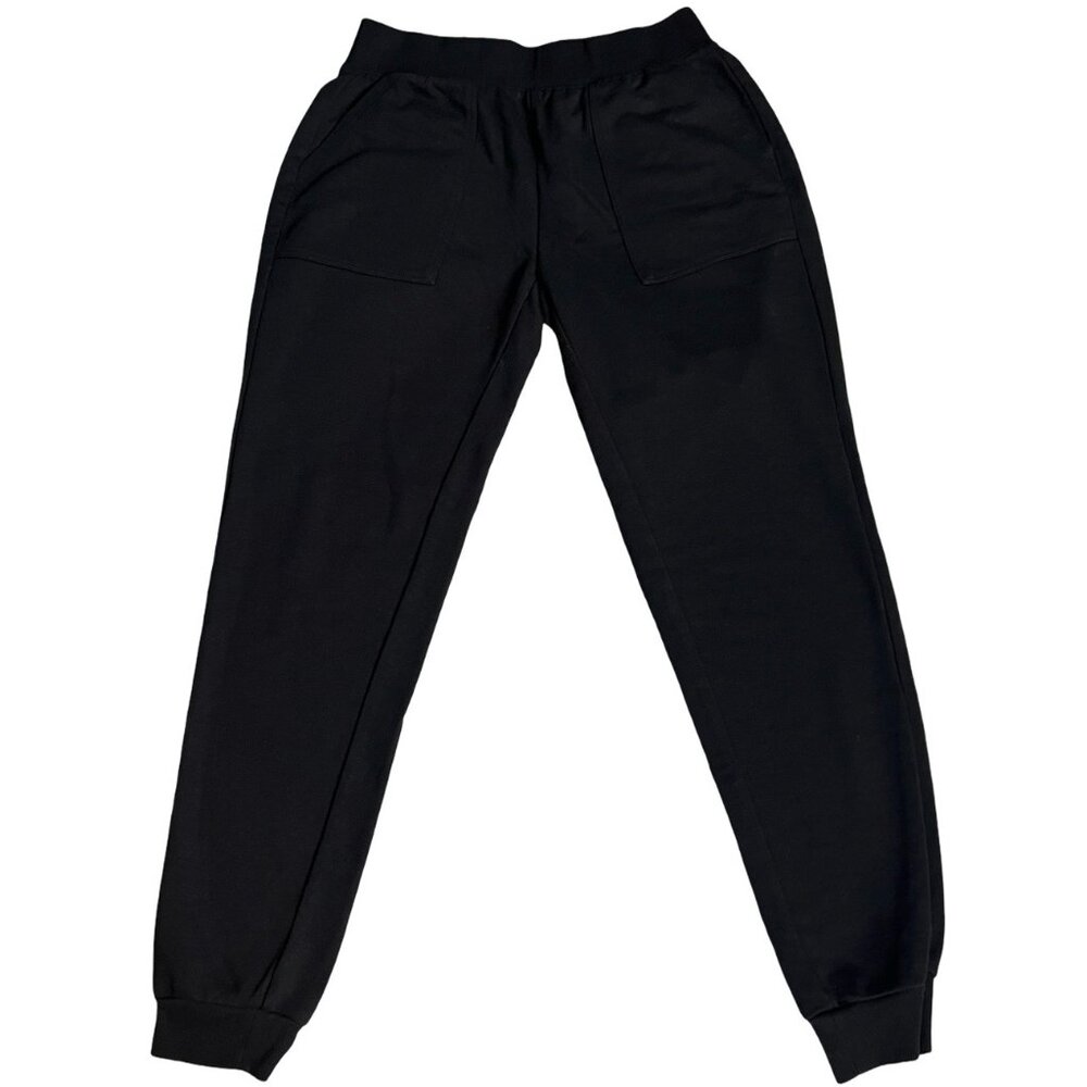 Sonoma Good For Life Everyday Knit Black Jogger Sweat Pants Banded Waist Size S